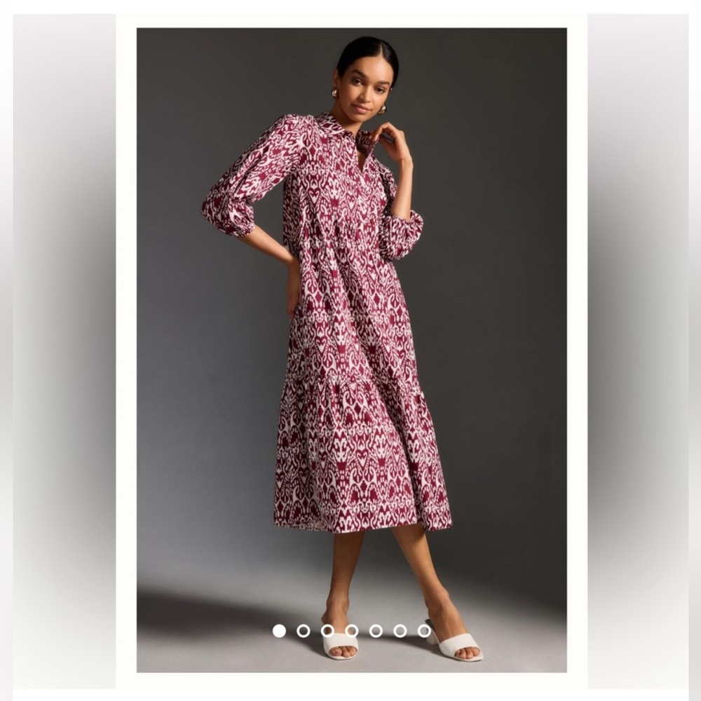 Anthropologie 2x Bettina Dress